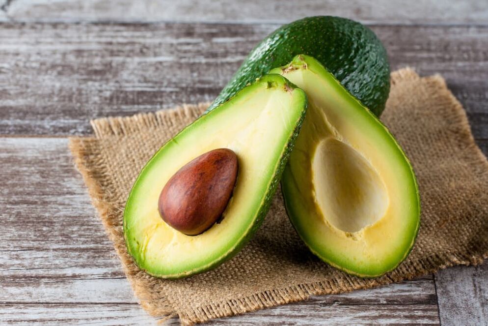 Avocado is part of a salad that boosts male potency