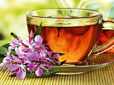 Willowherb tea can bring both benefits and harm to the male body