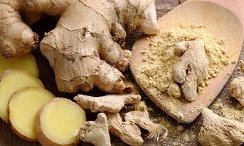 The advantages of the ginger root for power